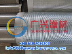 Wedge Wire Screen In Stainless Steel For Well 