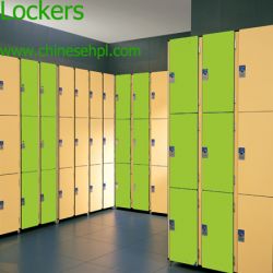Woodgrain Lockers For Changing Room