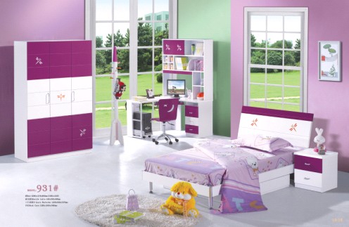High Gloss Bedroom Furniture Mdf Glossy Paint Bed Foshan Yalin